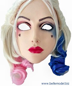 Masks - female - realistic. South Africa, Pretoria, Gezina
