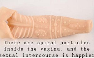 The inner wall of the vaginal canal is granular for ultimate pleasure during the insertion. South Africa, Pretoria, Villieria